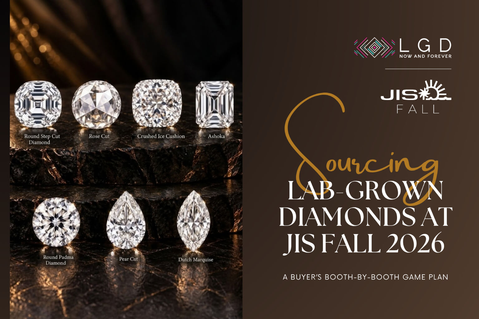 Most popular lab-grown diamond shapes for jewelry designers in 2026