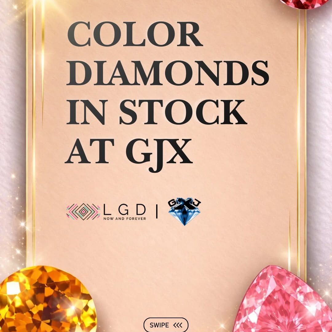 Showcasing our beautiful colored diamond that are presented at the GJX Show these are the most loved and best selling colored diamonds of LGD USA located what are your reviews on the same comment down below 

#diamonds #gjx #show #coloreddiamonds #bestsellers