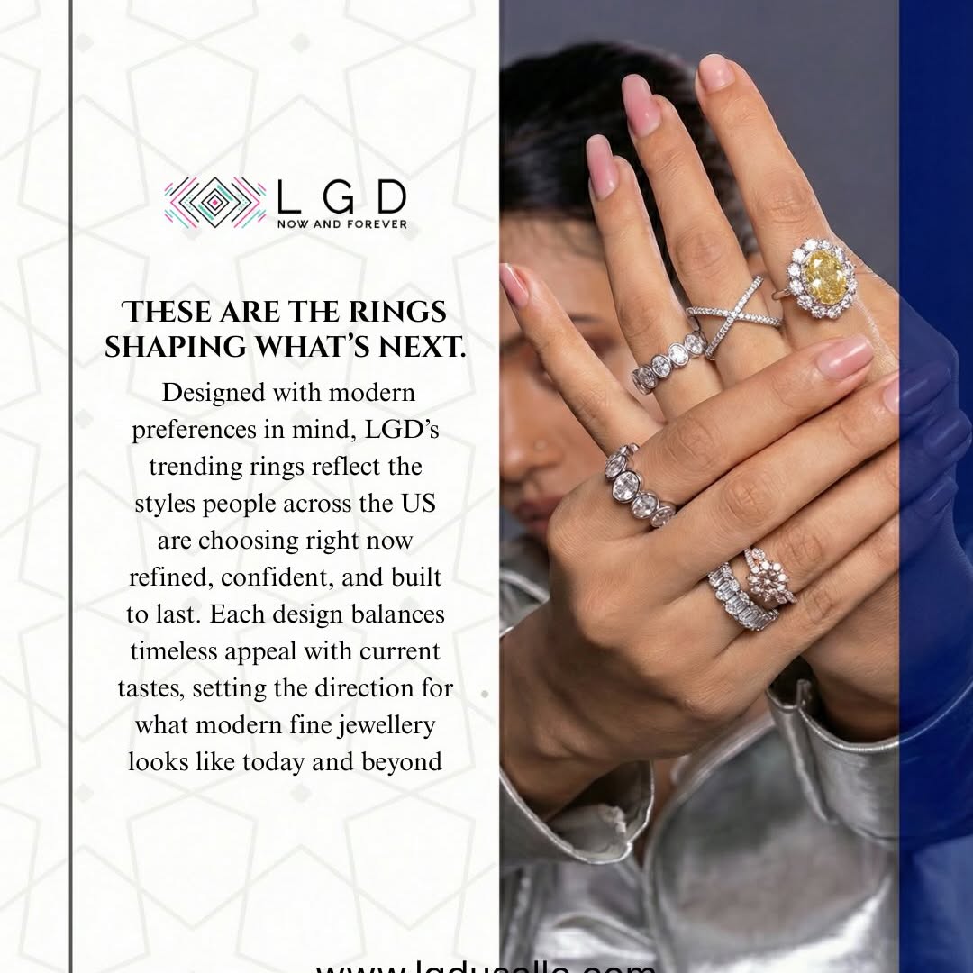 These are the rings shaping what’s next in American fine jewelry.

Designed with modern preferences in mind, LGD USA LLC creates lab-grown diamond rings that balance bold brilliance with timeless elegance. From statement center stones to refined pavé bands, every piece is engineered for sparkle, crafted with precision, and built to last.

Certified. Sustainable. Unapologetically modern.

Explore more at www.lgdusallc.com

Which ring would you choose classic brilliance or bold statement?

#LabGrownDiamonds #EngagementRingsUSA #FineJewelry #SustainableLuxury #LGDUSA

(lab grown diamond rings USA, sustainable engagement rings United States, certified lab grown diamonds IGI GIA, modern fine jewelry USA, luxury diamond rings America)