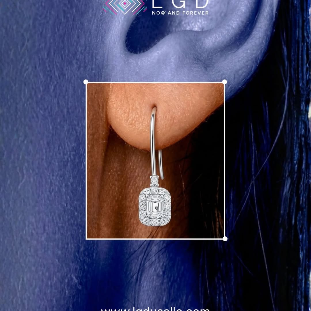Precision in every angle. Brilliance in every movement.

These LGD lab-grown diamond earrings feature a refined emerald-cut center framed by a delicate halo delivering sharp clarity, structured elegance, and modern sophistication.

Designed for those who appreciate clean lines, conscious luxury, and statement sparkle without excess.

Would you wear this for everyday elegance or evening glamour?

Discover more at www.lgdusallc.com

#LGDUSA
#LabGrownDiamond
#DiamondEarrings
#ModernLuxury
#SustainableJewelry

(lab grown diamond earrings USA, emerald cut diamond earrings, halo diamond drop earrings, sustainable fine jewelry America, ethical diamond earrings, modern luxury jewelry, certified lab grown diamonds, premium diamond earrings collection)